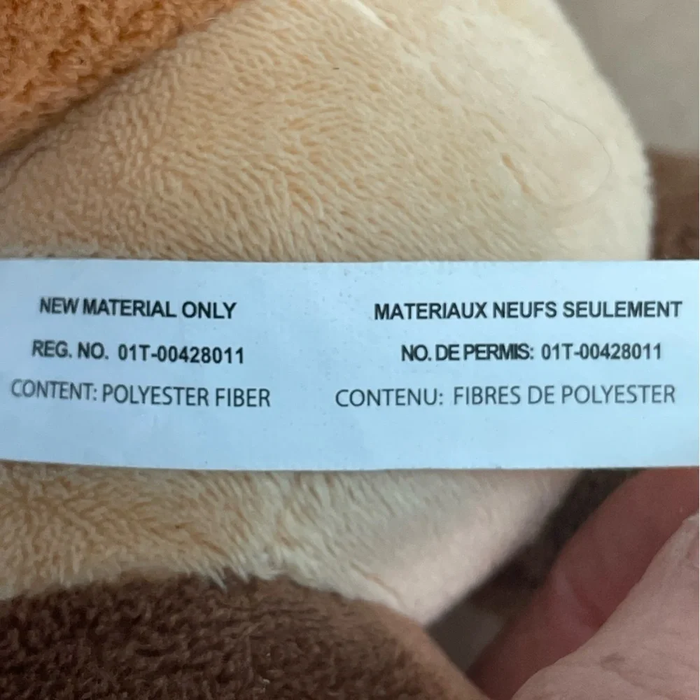 Super Mario Goomba Plush size 7” Brown Super Nintendo